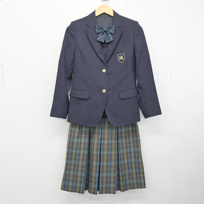 【中古】北海道 新琴似北中学校 女子制服 4点 (ブレザー・ベスト・スカート) sf101509