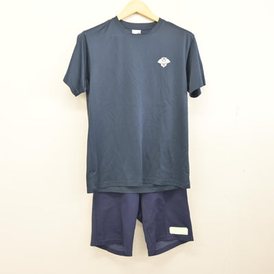 【中古】宮城県 日吉台中学校 女子制服 2点 (体操服 上・体操服 下) sf101513