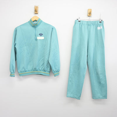 【中古】宮城県 日吉台中学校 女子制服 2点 (ジャージ 上・ジャージ 下) sf101514
