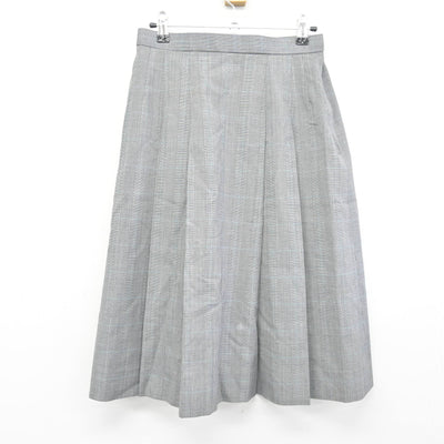 【中古】宮城県 日吉台中学校 女子制服 2点 (ニットベスト・スカート) sf101515