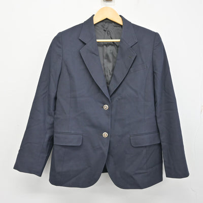 【中古】宮城県 日吉台中学校 女子制服 3点 (ブレザー・スカート) sf101517