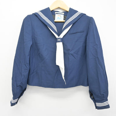 【中古】茨城県 伊奈東中学校 女子制服 3点 (セーラー服・スカート) sf101518