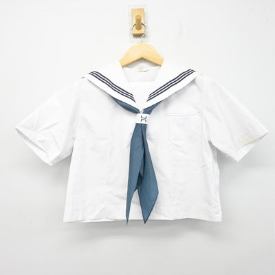 【中古】茨城県 伊奈東中学校 女子制服 4点 (セーラー服・スカート) sf101519