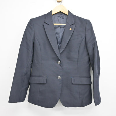 【中古】茨城県 水海道第一高等学校 女子制服 4点 (ブレザー・ズボン) sf101520
