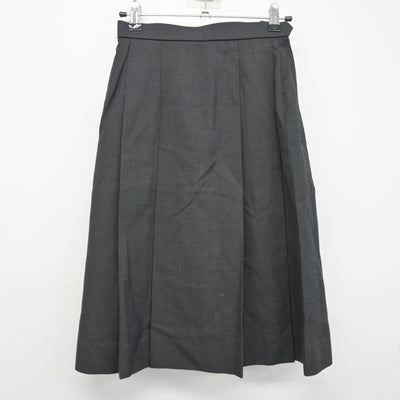 【中古】大分県 明豊高等学校 女子制服 2点 (セーラー服・スカート) sf101534