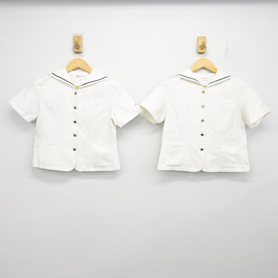 【中古】大分県 明豊高等学校 女子制服 2点 (セーラー服・セーラー服) sf101535