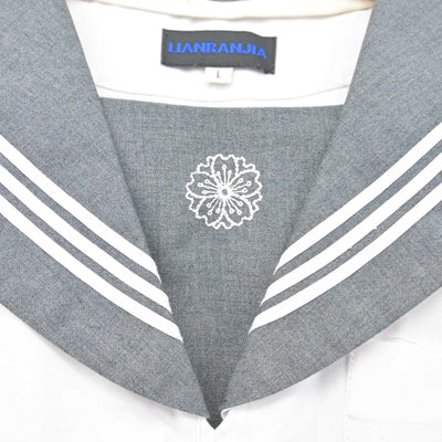 【中古】 学校名不明 女子制服 1点 (セーラー服) sf101543