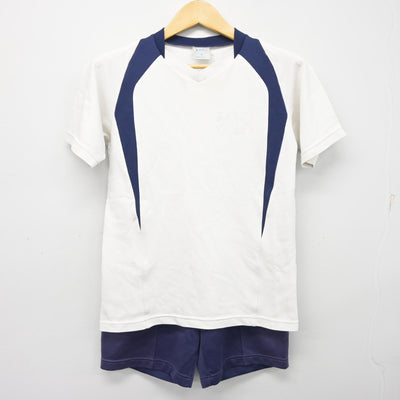【中古】千葉県 鎌ケ谷市立第二中学校 女子制服 2点 (体操服 上・体操服 下) sf101555