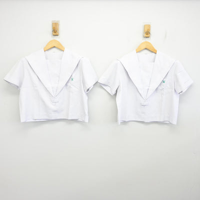 【中古】兵庫県 姫路南高等学校 女子制服 3点 (セーラー服・スカート) sf101571