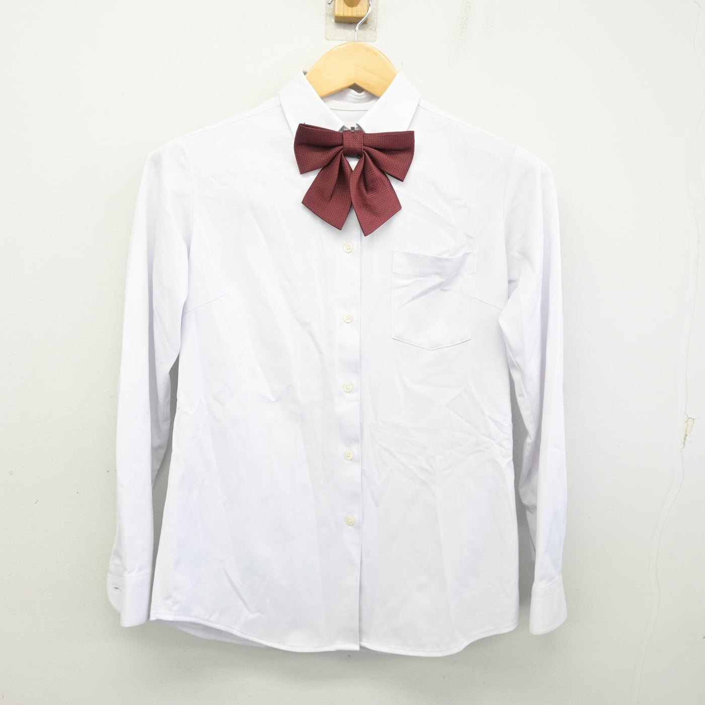 【中古】静岡県 清水飯田中学校 女子制服 4点 (ブレザー・シャツ・スカート) sf101588