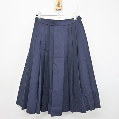 【中古】静岡県 清水飯田中学校 女子制服 4点 (ブレザー・シャツ・スカート) sf101588