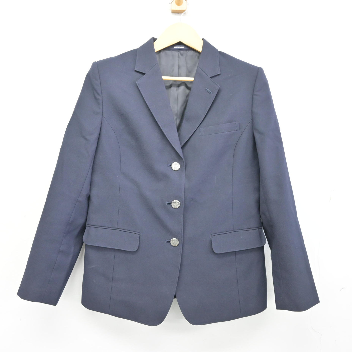 【中古】東京都 深川第四中学校 女子制服 3点 (ブレザー・シャツ・スカート) sf101597