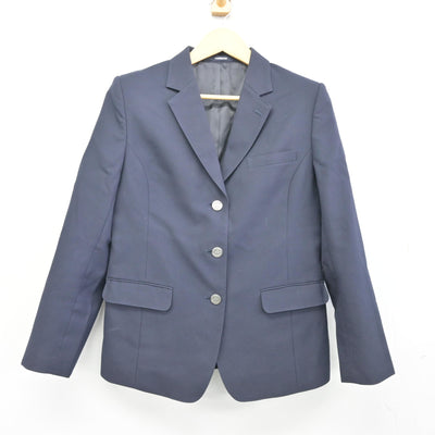 【中古】東京都 深川第四中学校 女子制服 3点 (ブレザー・シャツ・スカート) sf101597