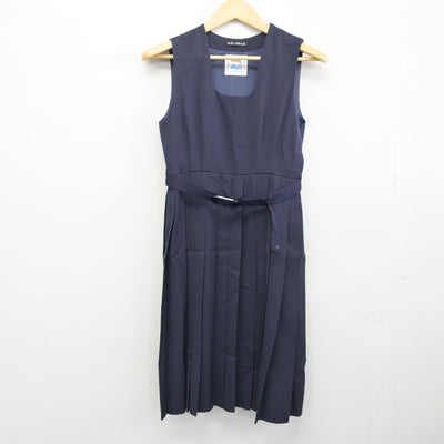 【中古】福岡県 大原中学校 女子制服 2点 (セーラー服・ジャンパースカート) sf101610