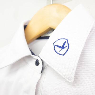 【中古】大阪府 白鷺中学校 女子制服 2点 (シャツ) sf101618