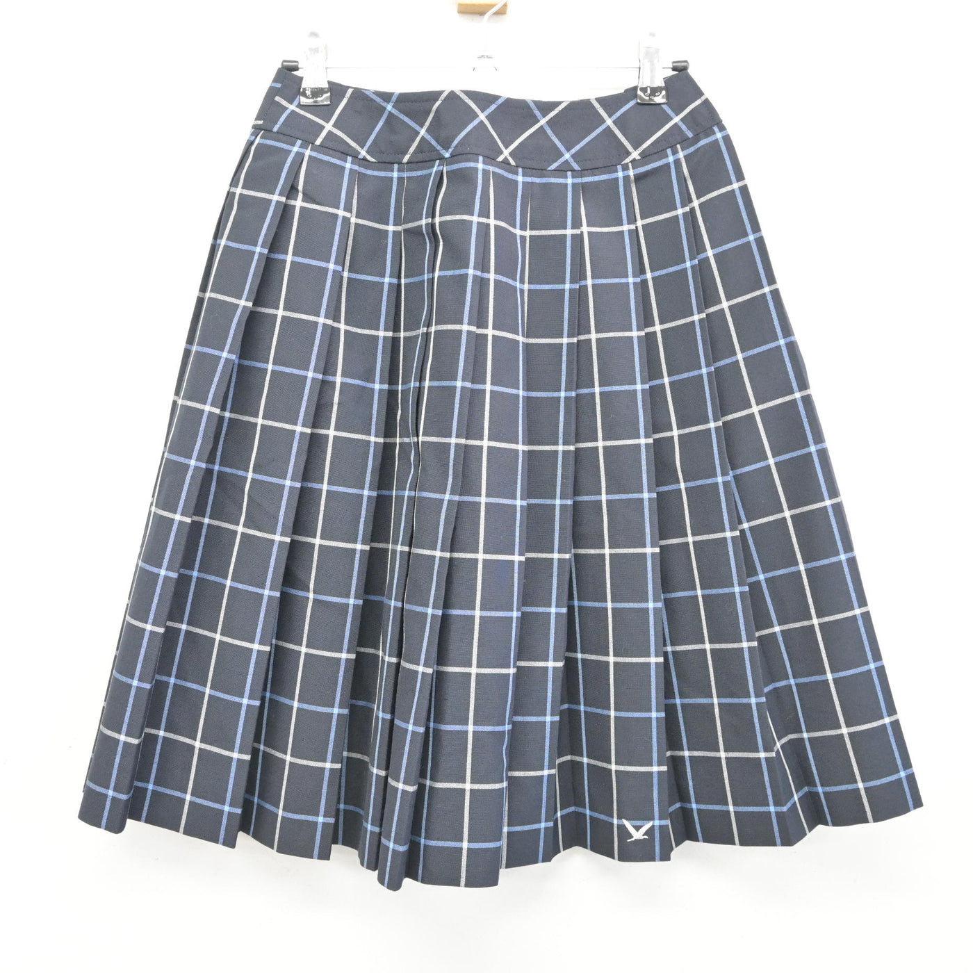 【中古】大阪府 白鷺中学校 女子制服 3点 (ニットベスト・シャツ・スカート) sf101620