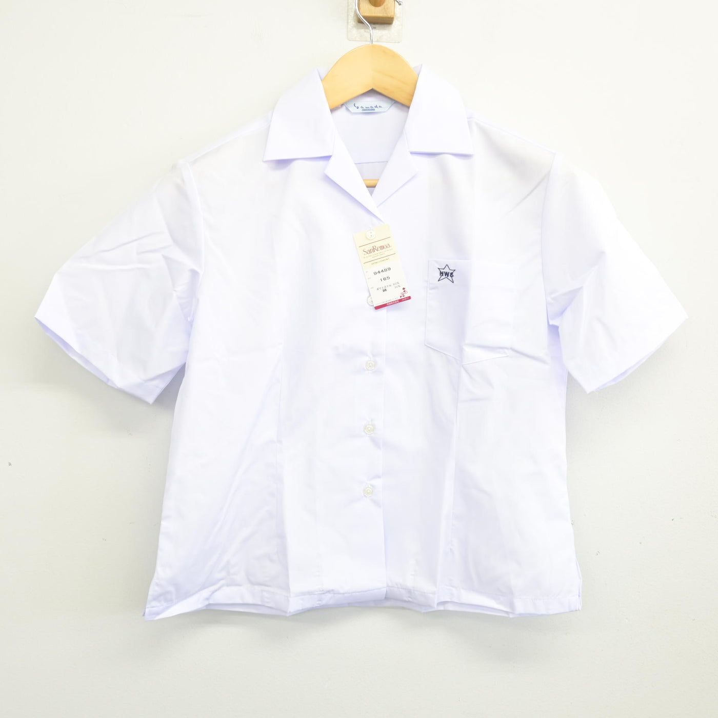 【中古】静岡県 静岡市立東中学校 女子制服 3点 (シャツ・スカート) sf101624