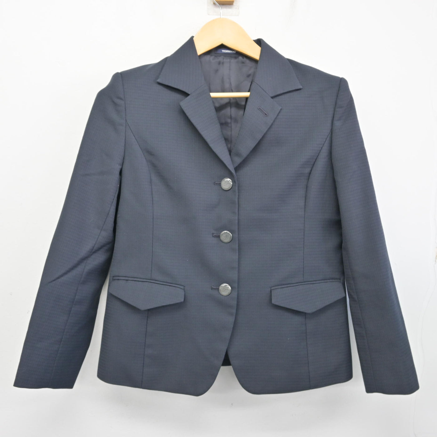 【中古】福岡県 福岡大学附属大濠高等学校 女子制服 3点 (ブレザー・スカート) sf101628