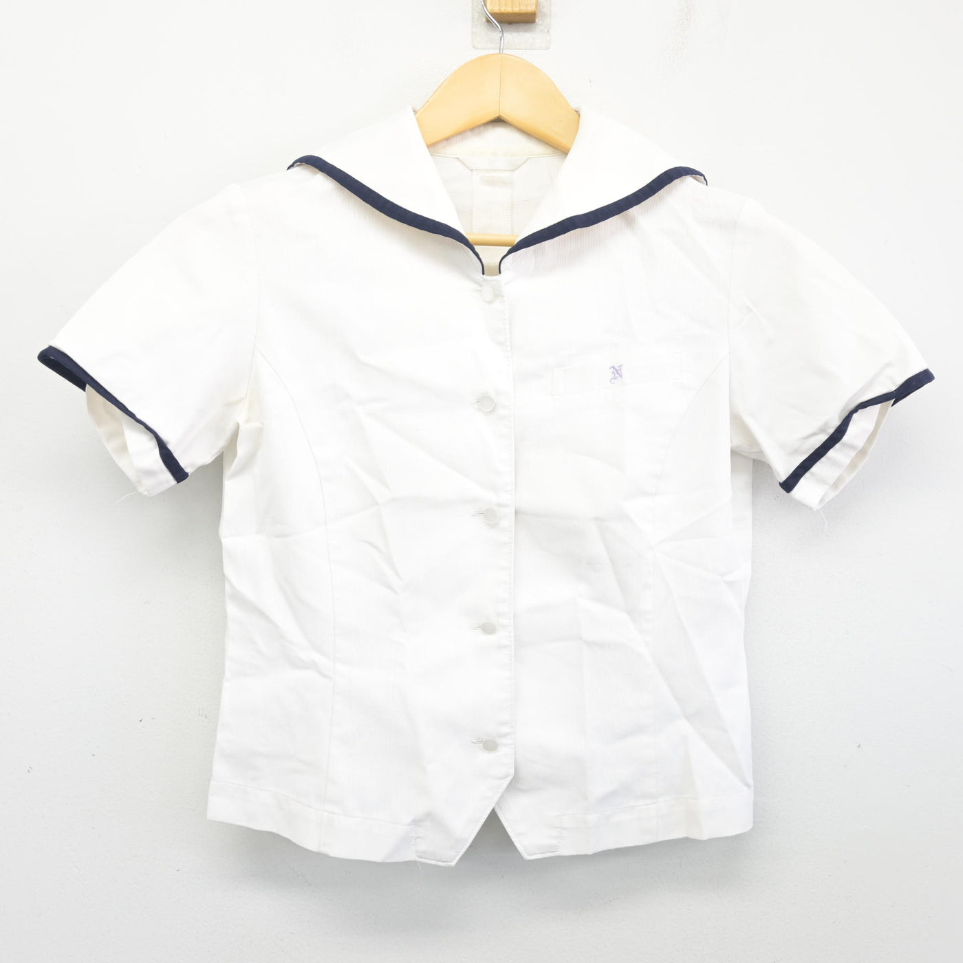 【中古】岐阜県 多治見西高等学校附属中学校 女子制服 1点 (セーラー服) sf101637