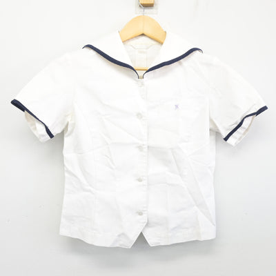 【中古】岐阜県 多治見西高等学校附属中学校 女子制服 1点 (セーラー服) sf101637