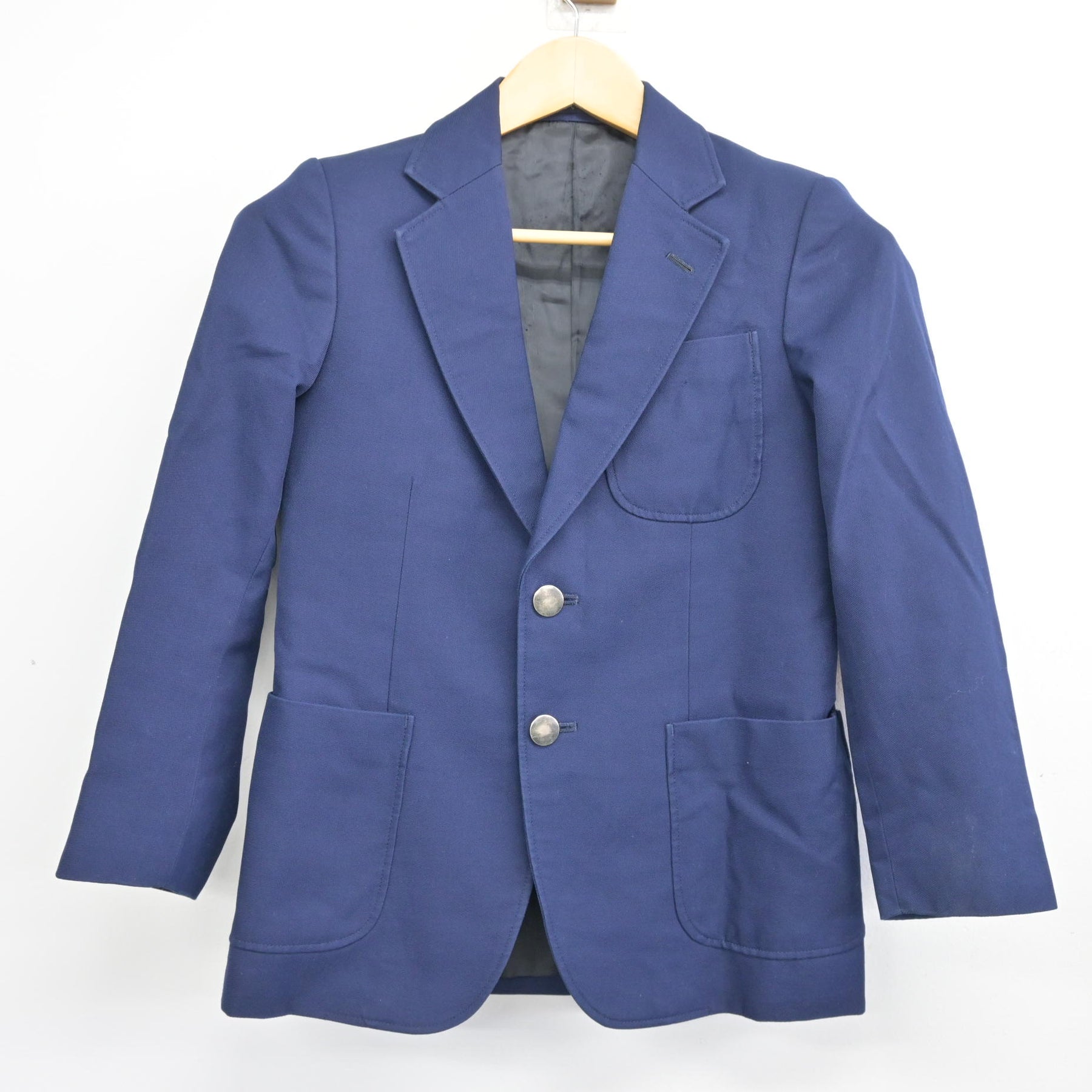 中古】神奈川県 高津中学校 男子制服 4点 (ブレザー・ズボン・ズボン