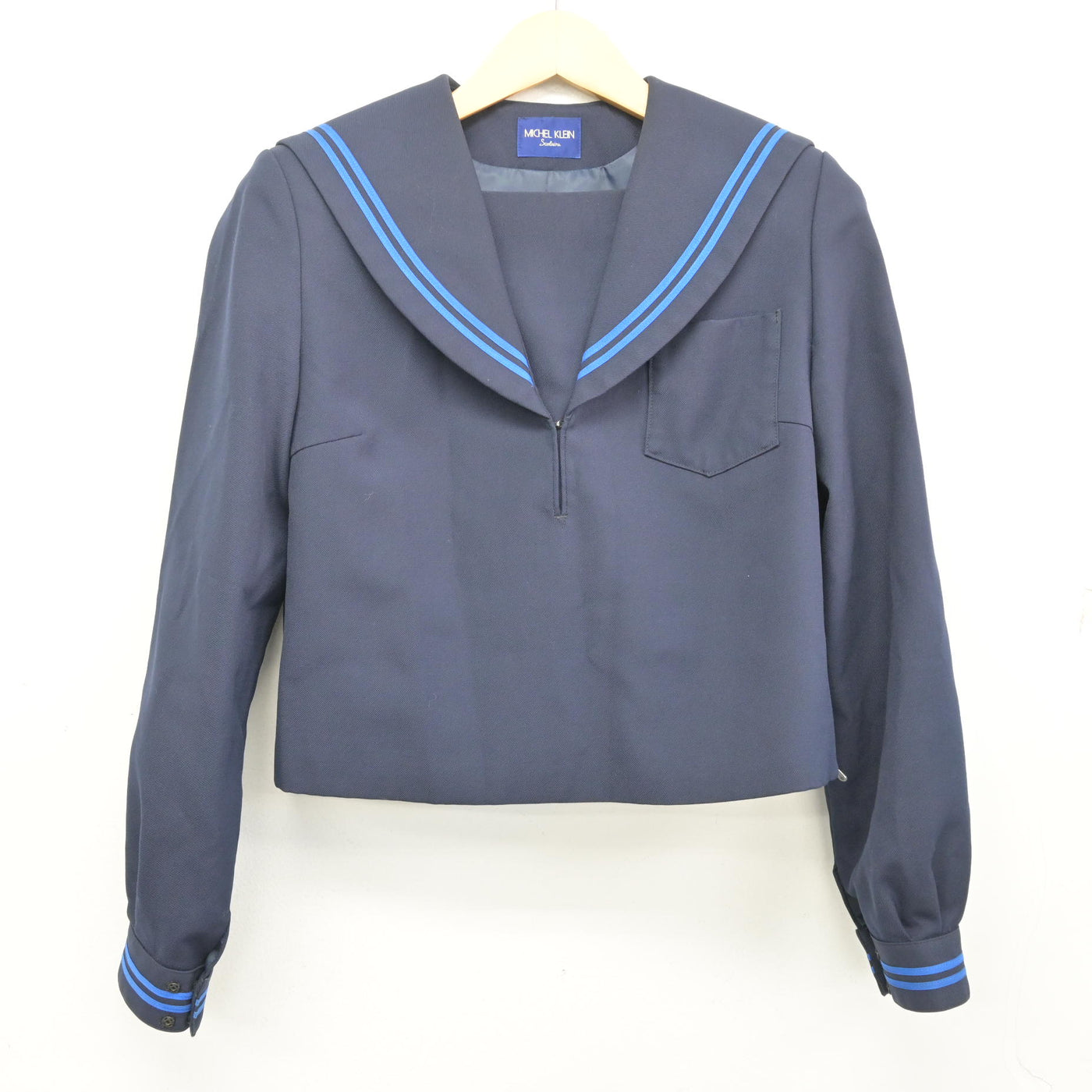 【中古】岐阜県 岐北中学校 女子制服 3点 (セーラー服・スカート・スカート) sf101648