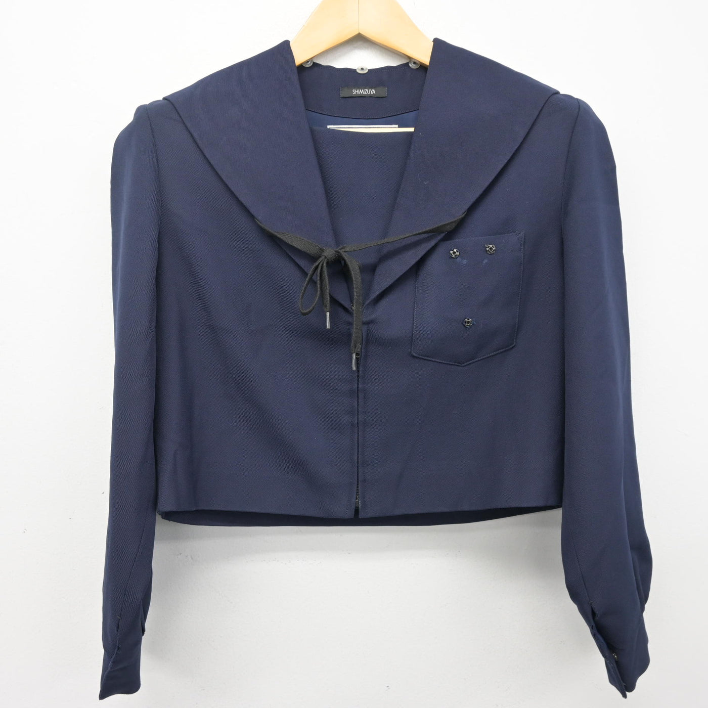 【中古】愛知県 大曽根中学校 女子制服 3点 (セーラー服・スカート) sf101702