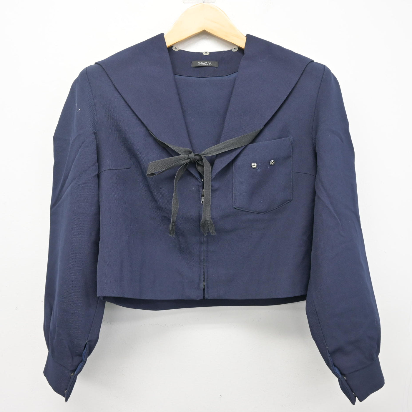 【中古】愛知県 大曽根中学校 女子制服 3点 (セーラー服・スカート) sf101703