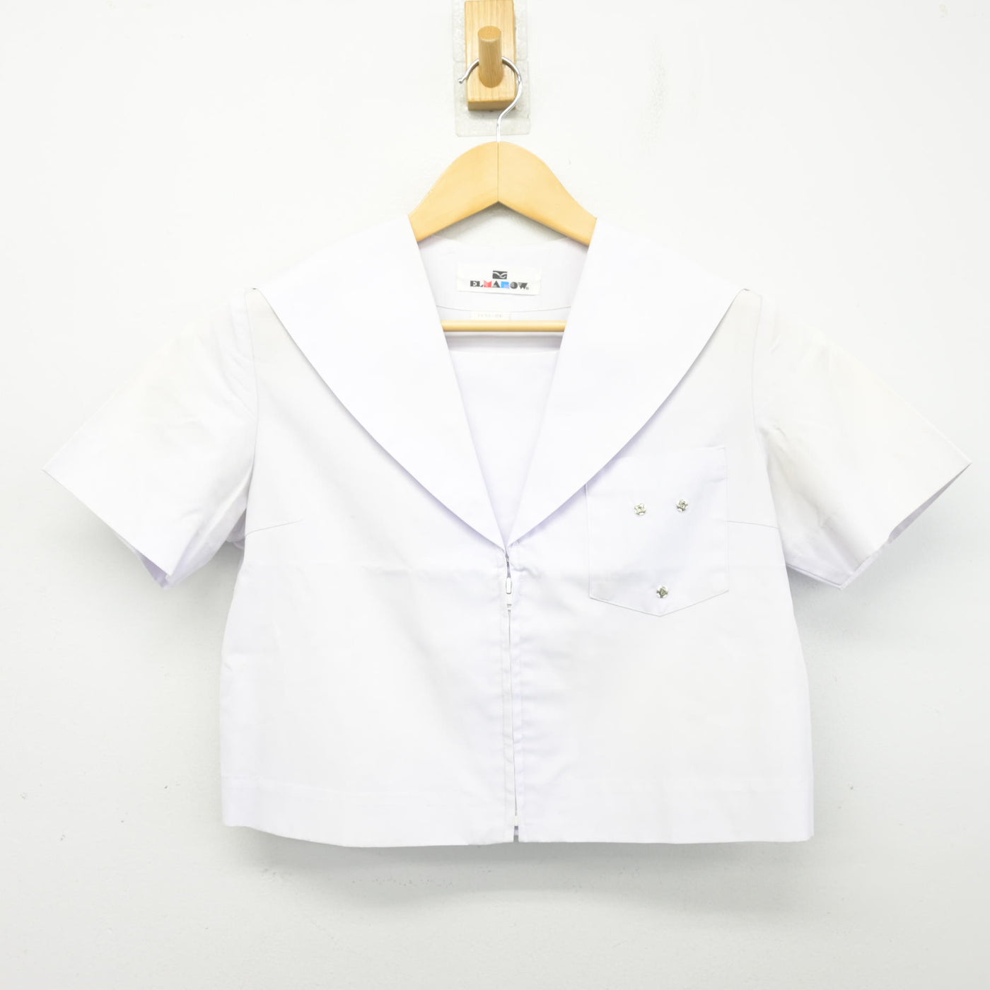 【中古】愛知県 大曽根中学校 女子制服 2点 (ニット・セーラー服) sf101705