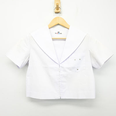 【中古】愛知県 大曽根中学校 女子制服 2点 (ニット・セーラー服) sf101705