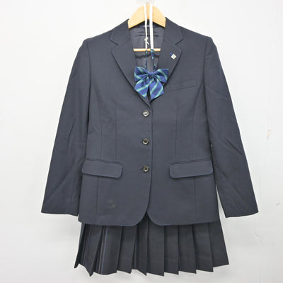 【中古】東京都 八王子実践中学校・高等学校/旧制服 女子制服 3点 (ブレザー・スカート) sf101715
