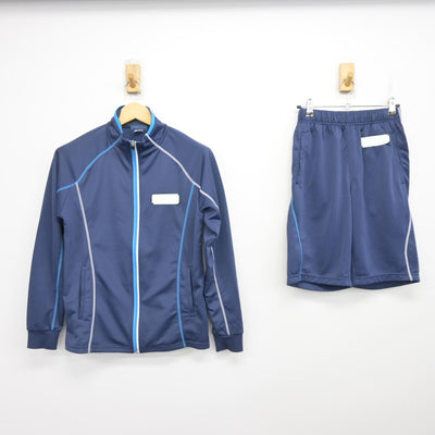 【中古】東京都 松が谷高等学校 女子制服 2点 (ジャージ 上・体操服 下) sf101720