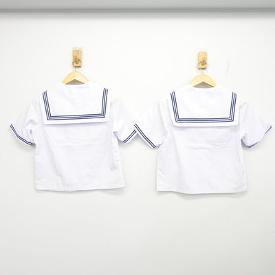 【中古】千葉県 東国分中学校 女子制服 2点 (セーラー服) sf101723