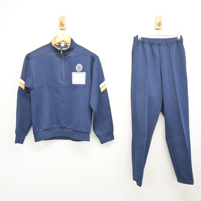 【中古】千葉県 東国分中学校 女子制服 2点 (ジャージ 上・ジャージ 下) sf101727