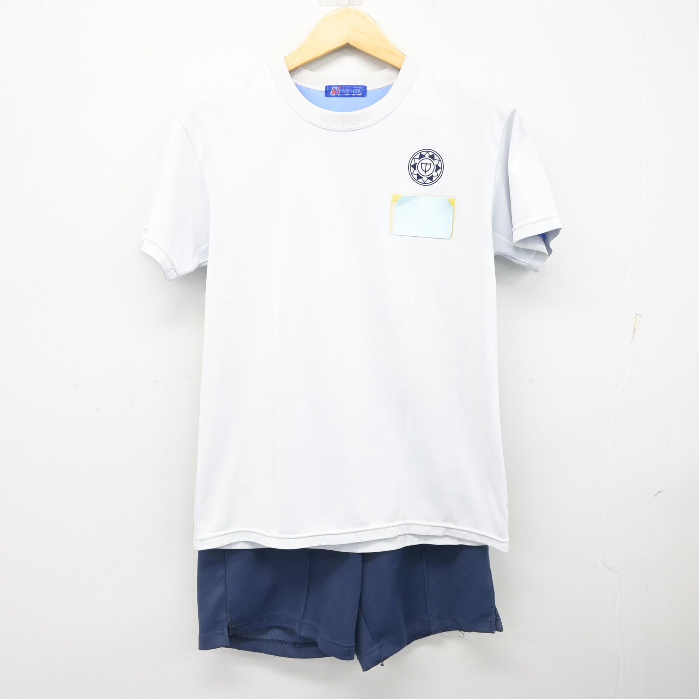 【中古】千葉県 東国分中学校 女子制服 2点 (体操服 上・体操服 下) sf101729
