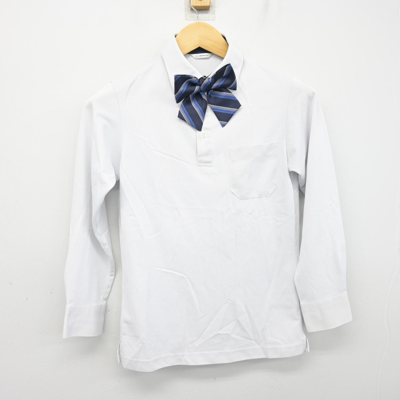 【中古】広島県 五日市中学校 女子制服 4点 (ブレザー・シャツ・スカート) sf101737