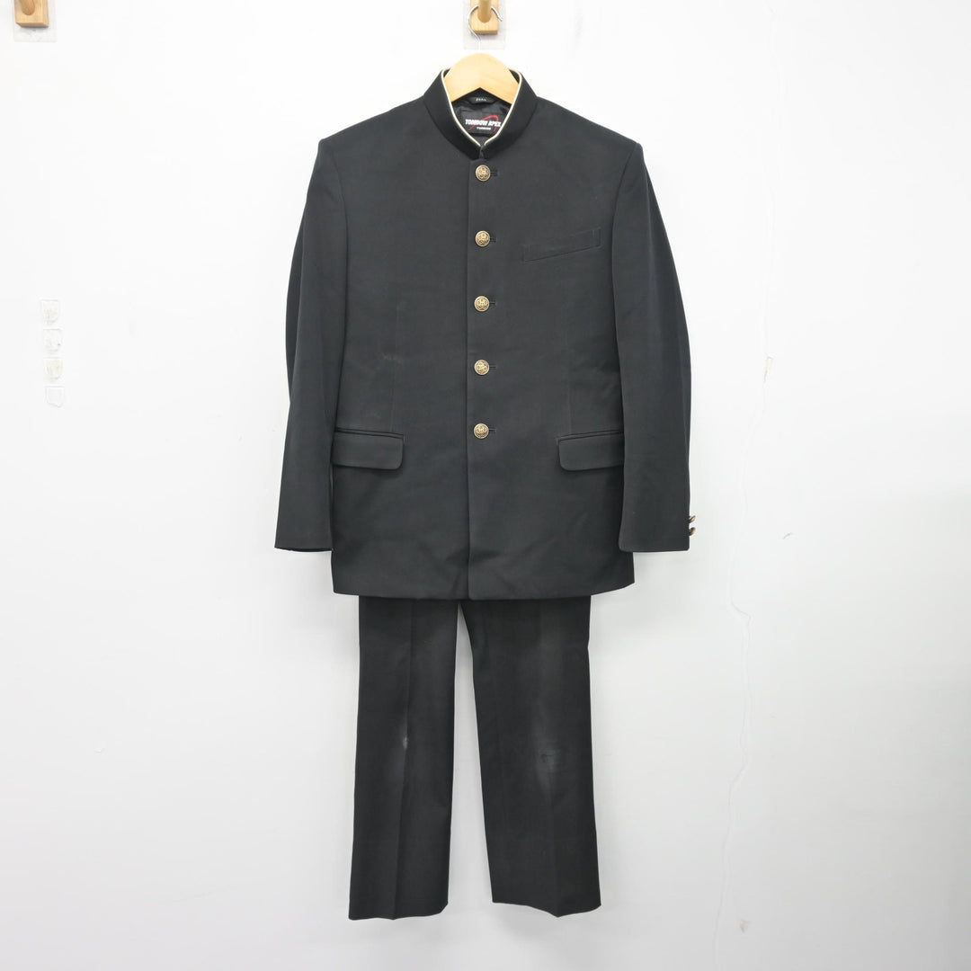 中古】佐賀県 佐賀市立 城東中学校 男子制服 2点 (学ラン・ズボン