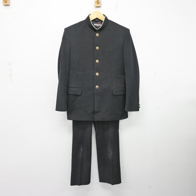 【中古】佐賀県 佐賀市立 城東中学校 男子制服 2点 (学ラン・ズボン) sf101740