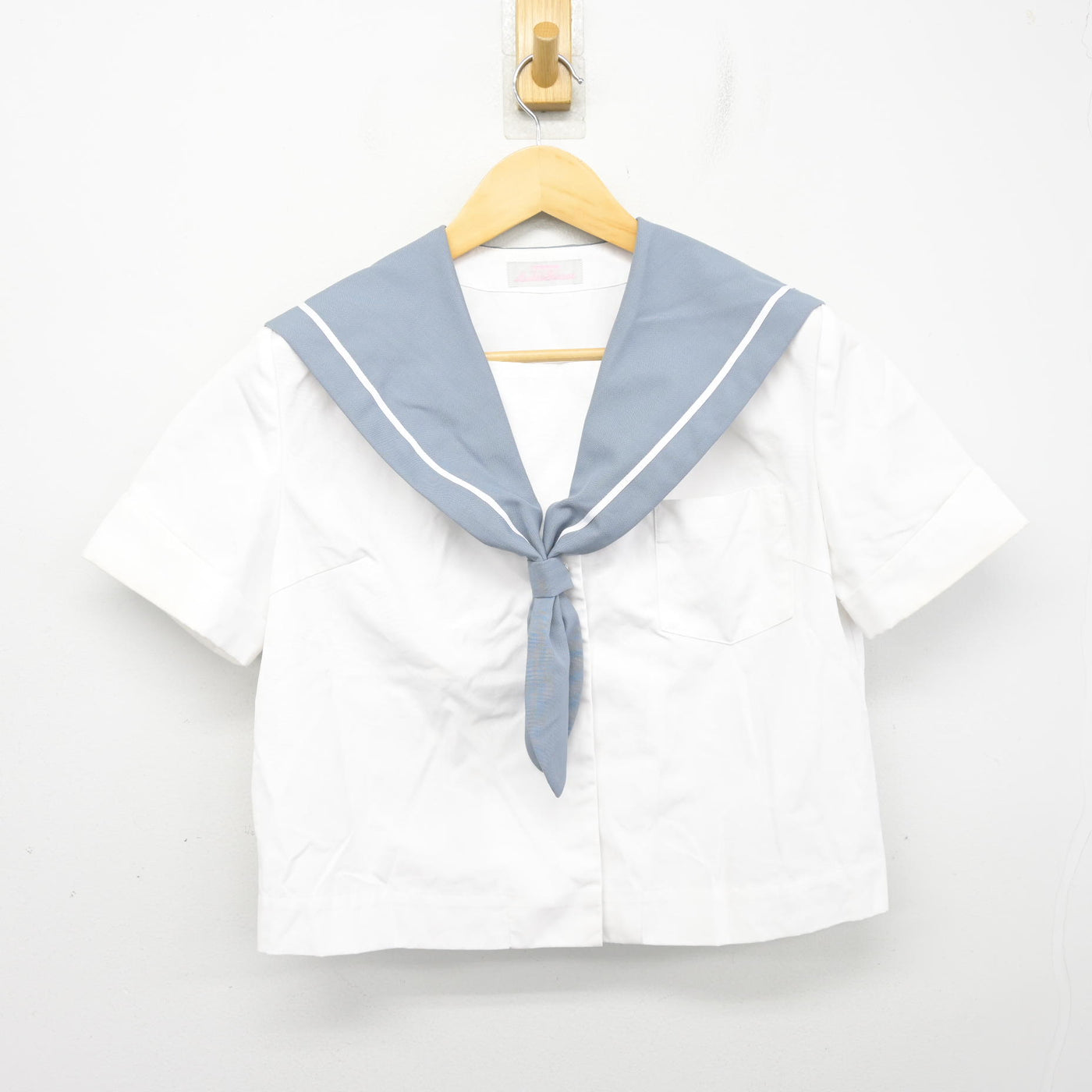 【中古】佐賀県 佐賀市立 城東中学校 女子制服 2点 (セーラー服・スカート) sf101741