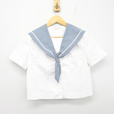 【中古】佐賀県 佐賀市立 城東中学校 女子制服 2点 (セーラー服・スカート) sf101741