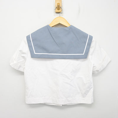 【中古】佐賀県 佐賀市立 城東中学校 女子制服 2点 (セーラー服・スカート) sf101741