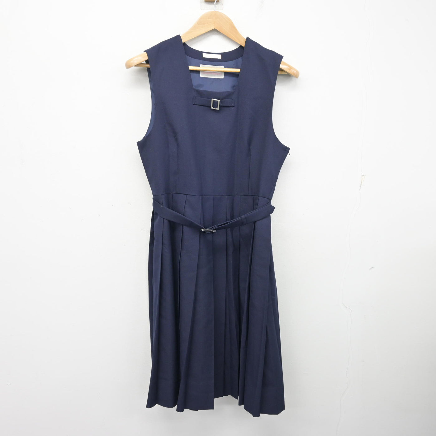 【中古】佐賀県 佐賀市立 城東中学校 女子制服 3点 (ブレザー・シャツ・ジャンパースカート) sf101742