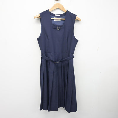 【中古】佐賀県 佐賀市立 城東中学校 女子制服 3点 (ブレザー・シャツ・ジャンパースカート) sf101742