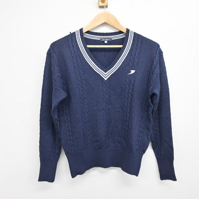 【中古】神奈川県 桐光学園中学校・高等学校/旧制服 女子制服 3点 (ブレザー・ニット) sf101744