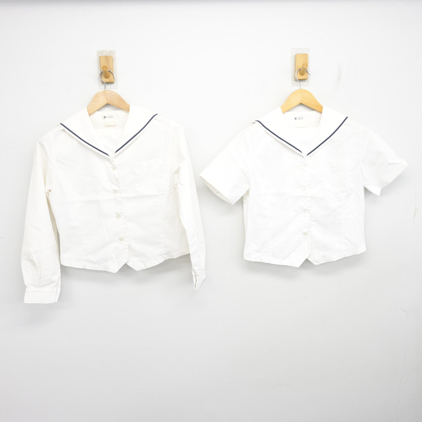 【中古】岐阜県 加納高等学校 女子制服 2点 (セーラー服・セーラー服) sf101757