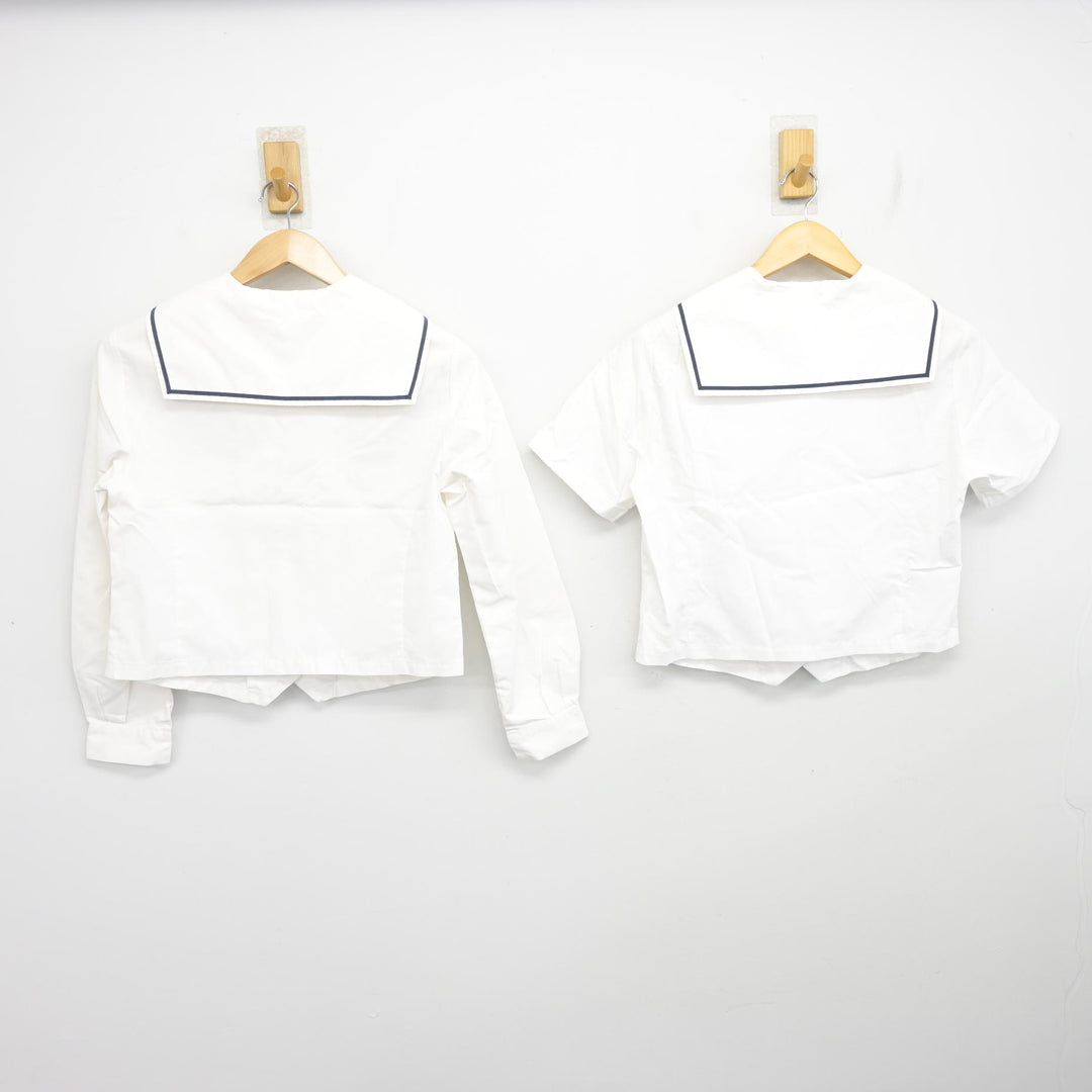 中古】岐阜県 加納高等学校 女子制服 2点 (セーラー服 中古】岐阜県 加納高等学校 女子制服 2点 (セーラー服