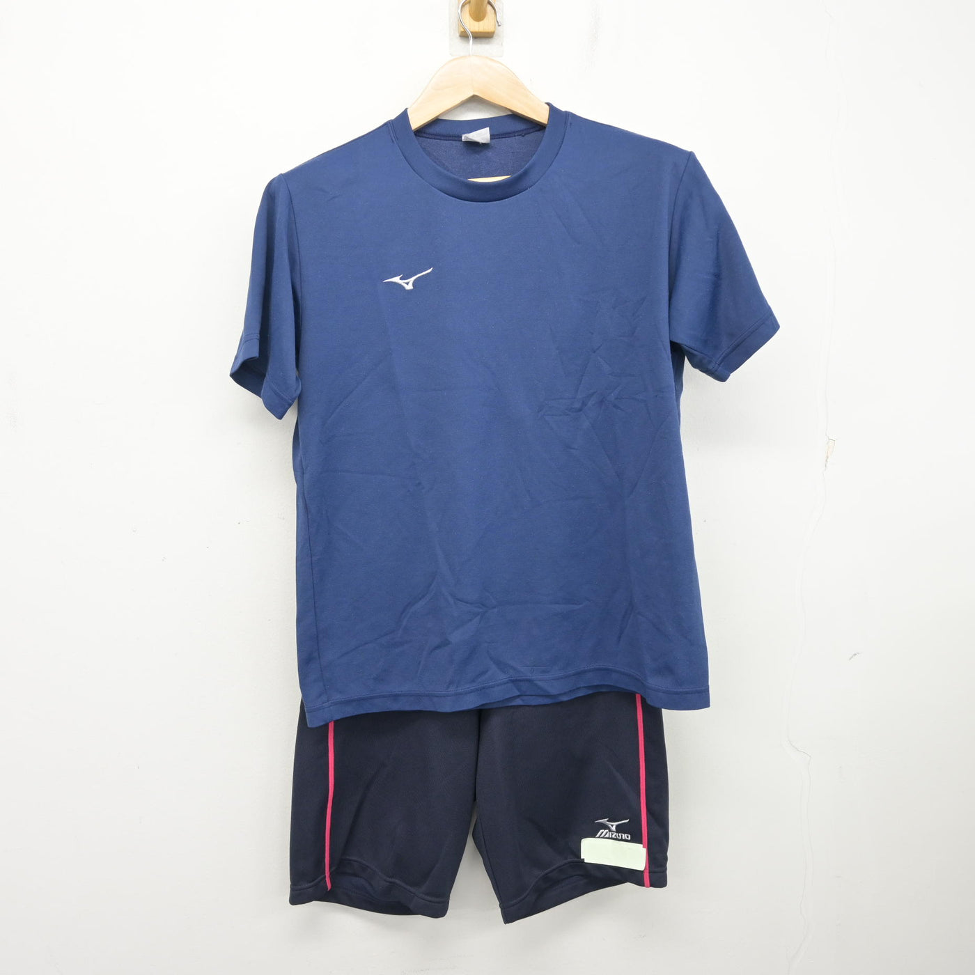 【中古】神奈川県 幸高等学校 女子制服 2点 (体操服 上・体操服 下) sf101771