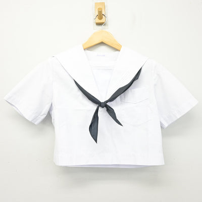 【中古】福岡県 筑紫女学園中学・高等学校 女子制服 3点 (セーラー服・スカート) sf101778