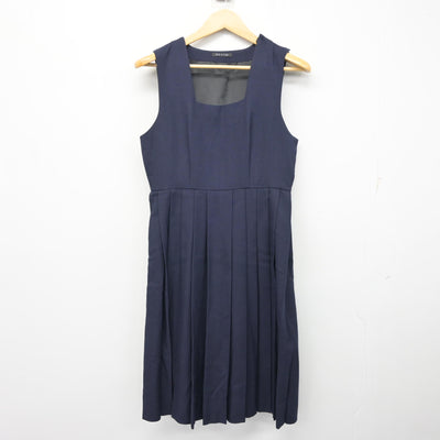 【中古】福岡県 筑紫女学園中学・高等学校 女子制服 3点 (セーラー服・ジャンパースカート) sf101780