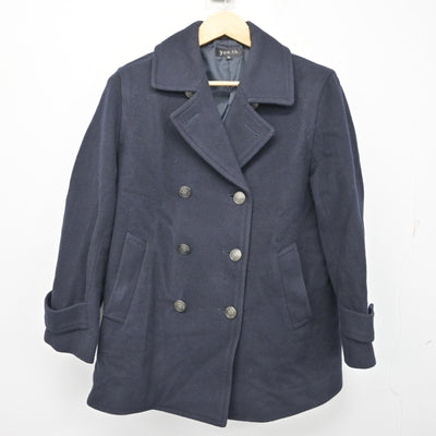 【中古】福岡県 福岡教育大学附属福岡中学校 女子制服 1点 (コート) sf101793